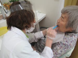 口腔ケアの写真
